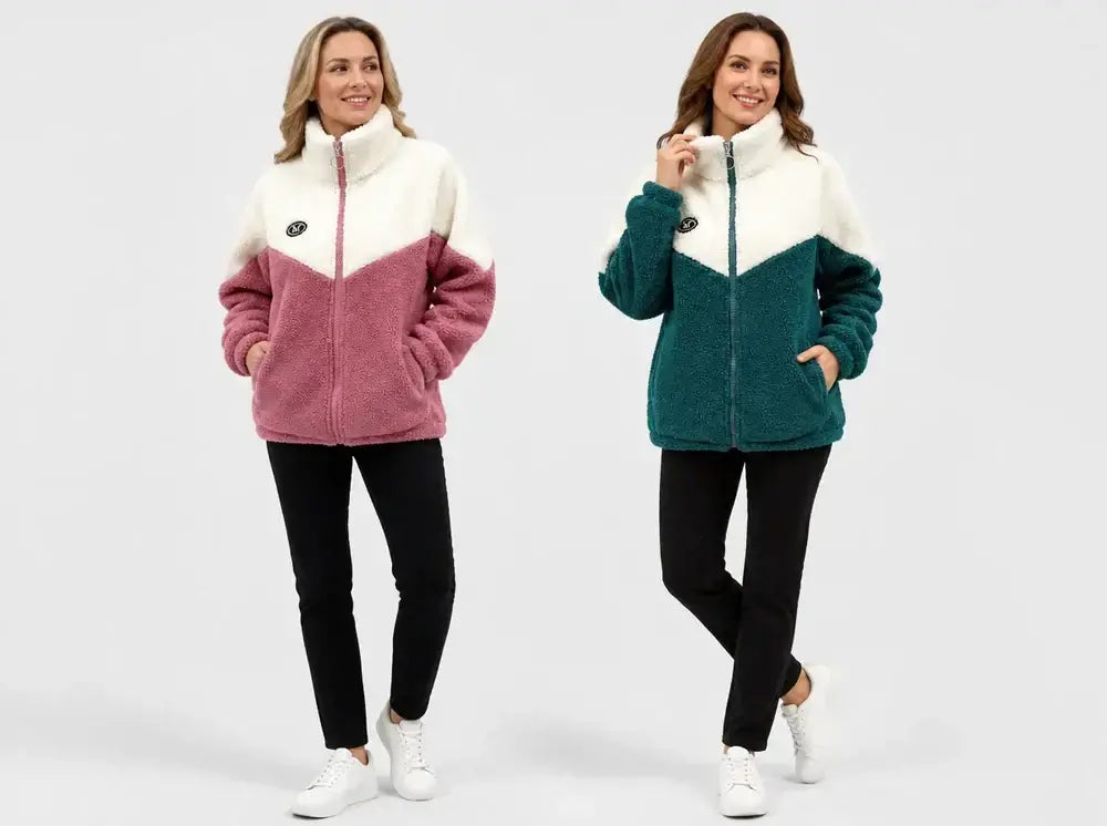 🔥🐏【M-4XL】Jachetă din bumbac cu căptușeală de iarnă, căptușeală groasă din blană de miel, haină călduroasă