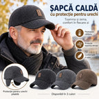🧢Șapcă călduroasă pentru bărbați cu protecție pentru urechi – confort pentru toamnă și iarnă