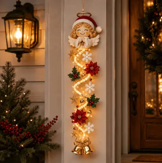 Ultima zi! 🎄🎃🎅 Profită de o reducere de 49% la decorațiunile luminoase de Crăciun pentru ușă!