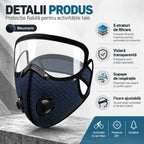 🔥 【OFERTĂ LIMITATĂ: 1+1 GRATIS】 Mască Multifuncțională de Protecție pentru Sport și Lucru 🚴 | Vizieră HD Detașabilă · Ideală pentru Ciclism, Tuns Iarbă & Lucrări cu Praf · 4 Culori
