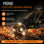 🔋🧹 Cepillo eléctrico inalámbrico para limpieza de barbacoas – batería de litio, multifuncional y fácil de usar 🔥🍖