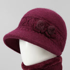 🧶 Însoțitor cald iarna: pălărie caldă de lână tricotată