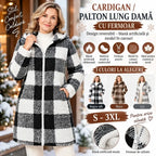 ✨ Cardigan lung reversibil cu fermoar pentru femei – Colecția Toamnă/Iarnă