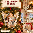✨Decorațiune de Crăciun pentru suportul de bani, cu un înger