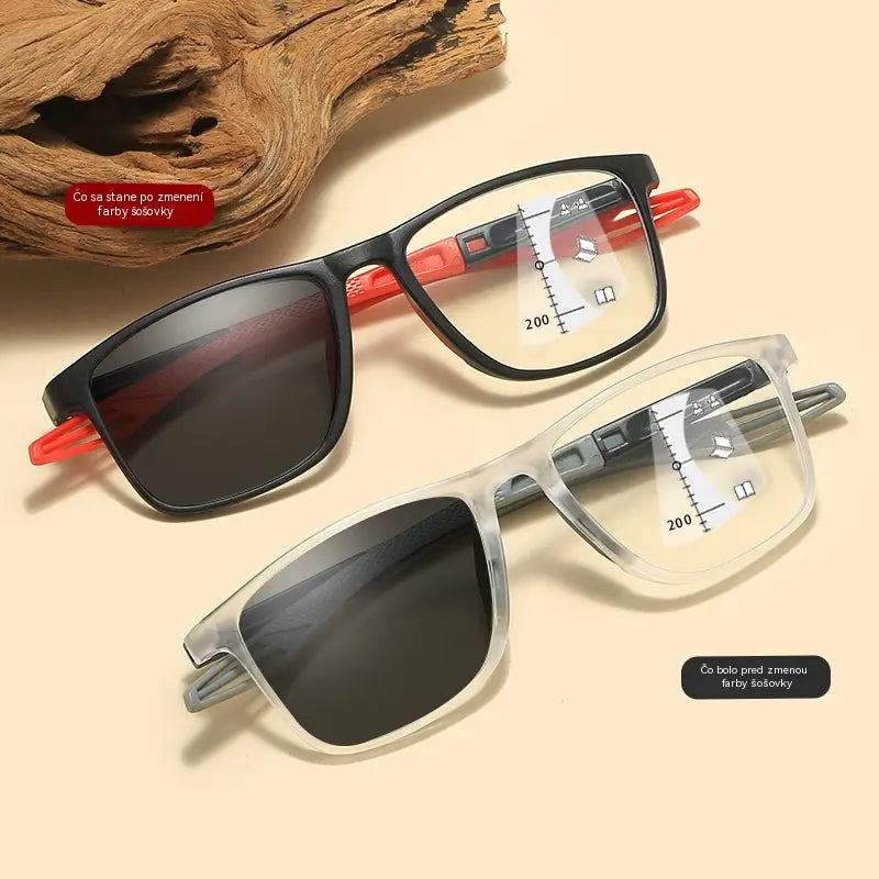 🕶️Ochelari de citit fotochromatici, ultra-ușori, cu rezoluție înaltă, special concepuți pentru persoanele în vârstă.