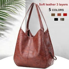 🏆【Cumpărați 1, primiți 1 gratuit】👜2026 geantă nouă de umăr din piele naturală, realizată manual, la modă și versatilă