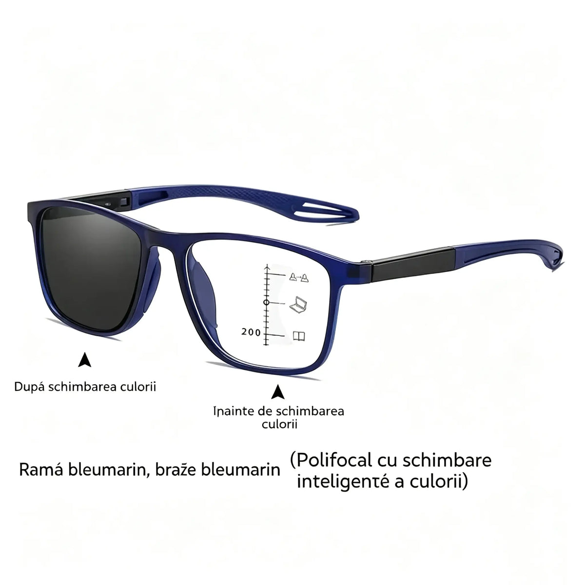 🕶️Ochelari de citit fotochromatici, ultra-ușori, cu rezoluție înaltă, special concepuți pentru persoanele în vârstă.