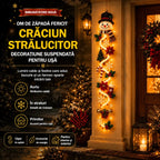 Ultima zi! 🎄🎃🎅 Profită de o reducere de 49% la decorațiunile luminoase de Crăciun pentru ușă!