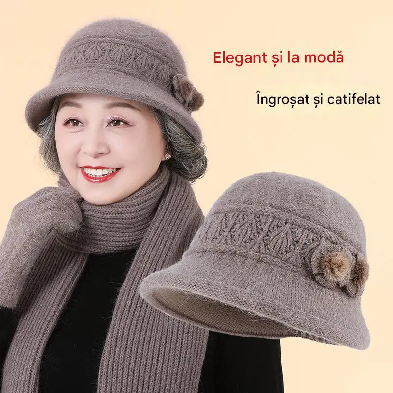 🧶 Însoțitor cald iarna: pălărie caldă de lână tricotată