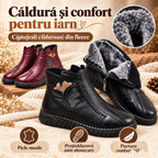 🔥【35-41】Toamna/Iarna 2026 – Model nou: pantofi din piele moale cu căptușeală din fleece