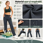 ⏳ Ofertă limitată 🔥 Pantaloni cargo cu croială dreaptă pentru femei — Talie elastică; ideali pentru muncă, călătorii și ținutele de zi cu zi 👖✨