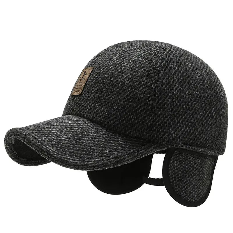 🧢Șapcă călduroasă pentru bărbați cu protecție pentru urechi – confort pentru toamnă și iarnă